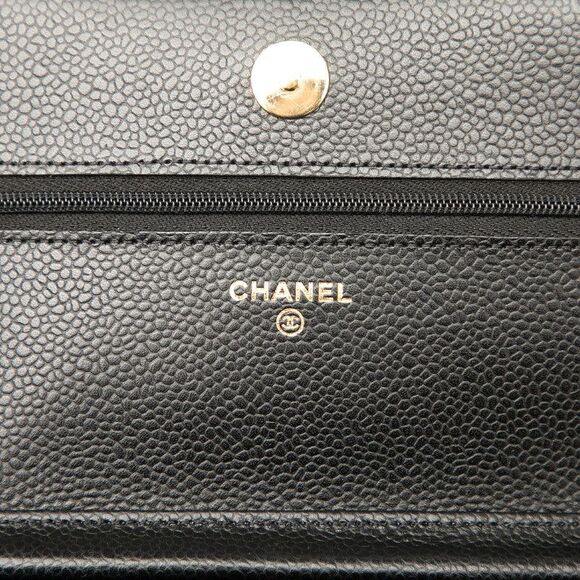 Chanel Coco Mark Matelasse Caviar Skin Chain Shoulder Bag - Picture 5 of 7